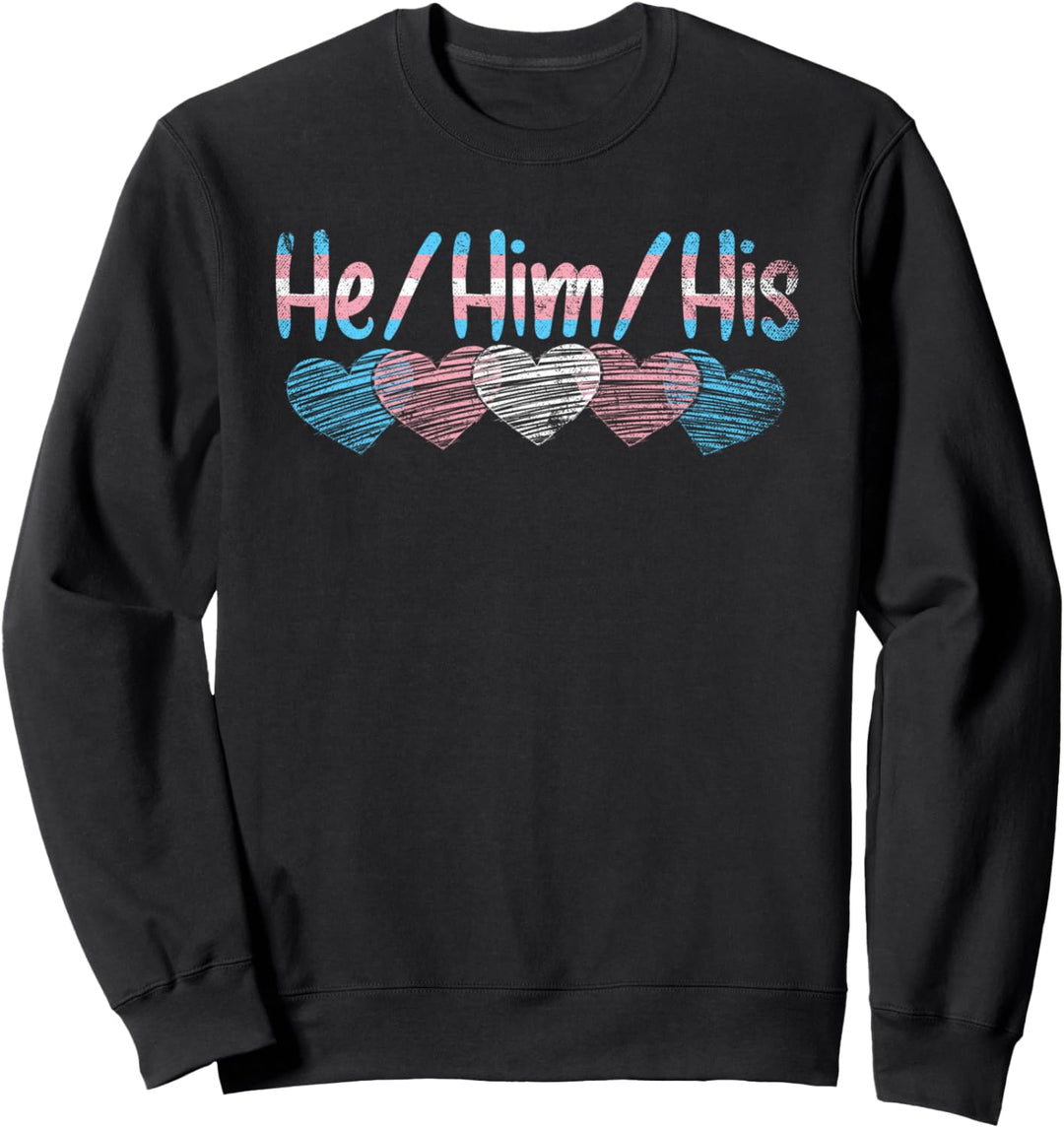 Trans Pride LGBTQ Transgender Mann Geschenk Transsexuell Sweatshirt