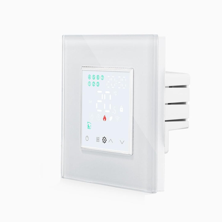 Luxus-Time Raumthermostat WiFi Heizungsthermostat Rahmen EXT. Sensor Thermostat Fussbodenheizung pro