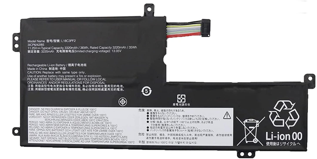 AKKEE L18C3PF2 Laptop Akku für Lenovo V155-15API V340-17IWL Ideapad L3-15IML05 L340-15API L340-15IWL