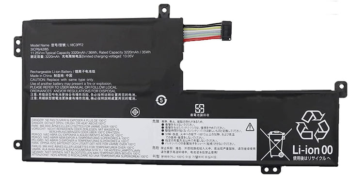 AKKEE L18C3PF2 Laptop Akku für Lenovo V155-15API V340-17IWL Ideapad L3-15IML05 L340-15API L340-15IWL