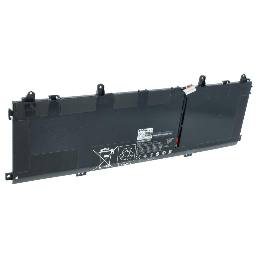 vhbw Akku kompatibel mit HP Spectre x360 15-DF0007NA, 15-DF0007TX, 15-DF0008CA, 15-DF0008NC, 15-DF00