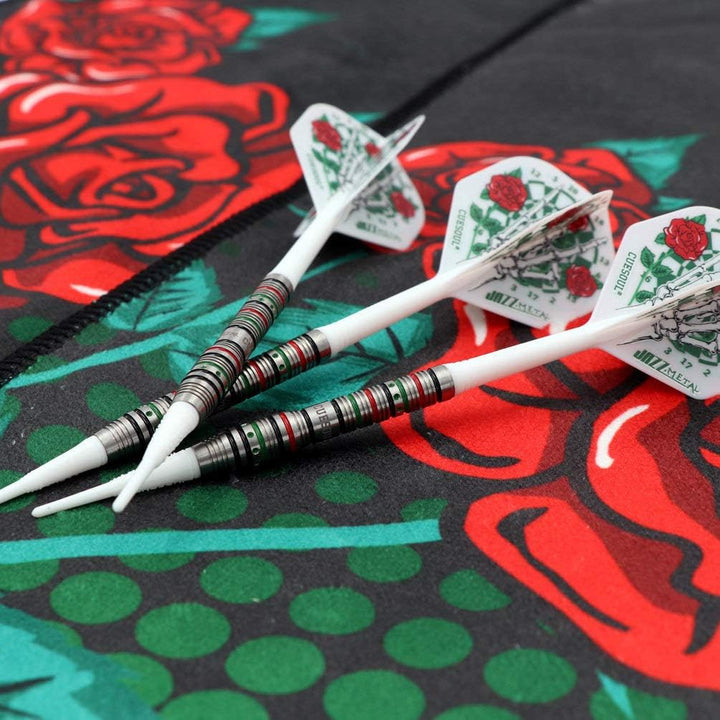 CUESOUL Jazz-Metal 19g Soft Tip 90% Wolfram Dart Set mit integrierten ROST Flights CSJM-JMRWDT19, CS