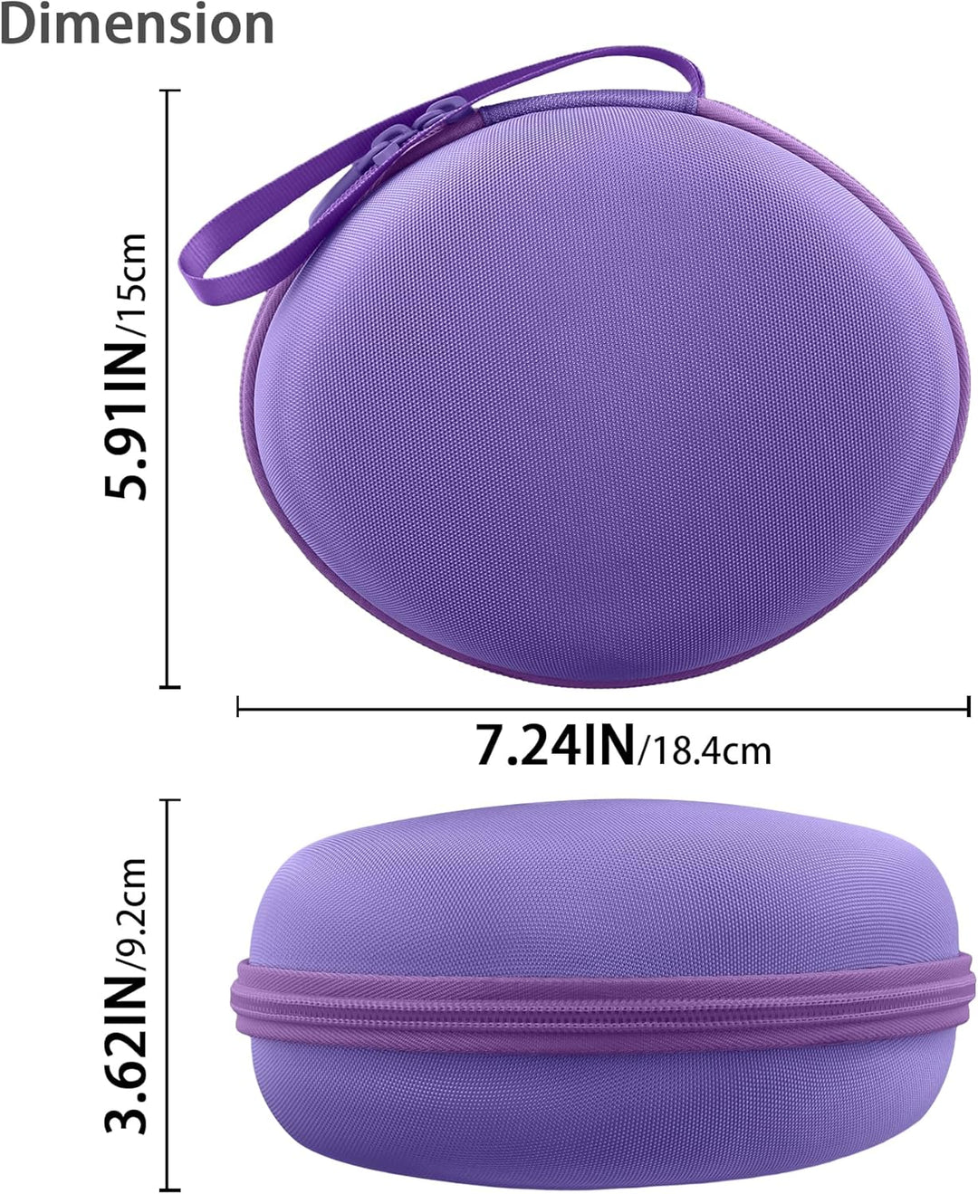 co2CREA Hart Reise Schutz Hülle Etui Tasche für Beats by Dr. DRE Studio Pro Studio3 Solo4 Solo3 Solo