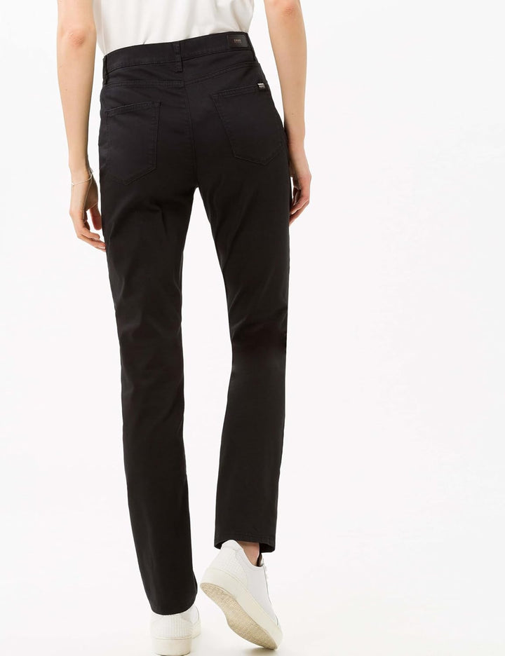 BRAX Feel Good Feel Good Damen Hose Carola – Straight Leg, Stretch, normaler Bund – Baumwolle, Baumw