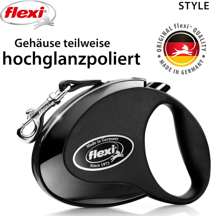 flexi 4000498032435 Bügel-Art Band, Negro, 117.8 g Negro ‎0.3 x 2 x 2 cm (Pack of 1), Negro ‎0.3 x 2