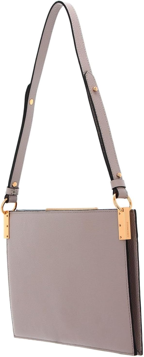 Coccinelle Delices Flat Shoulder Bag Powder Pink