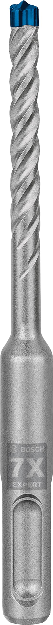 Bosch Professional 1x Expert SDS plus-7X Hammerbohrer (für Stahlbeton, Ø 6,00x115 mm, Zubehör Bohrha