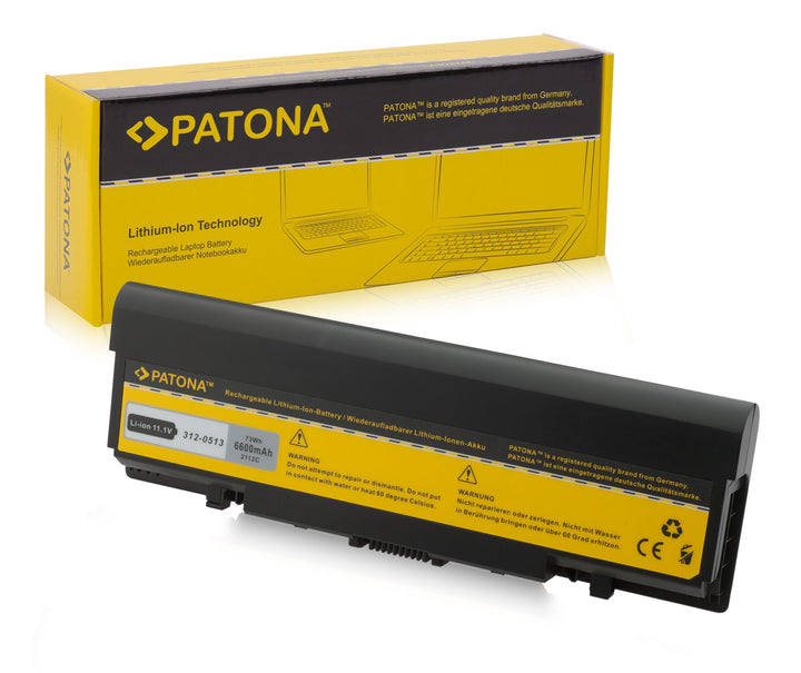 PATONA Laptop Akku für Dell Vostro 1500 | Vostro 1700 | Inspiron 1520 | Inspiron 1521 | Inspiron 172