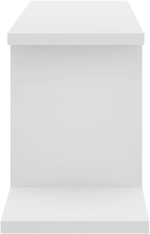 vidaXL TV Wandregal Lowboard Wandboard Schweberegal Hängeregal Dekoregal Freischwebend Regal Bücherr