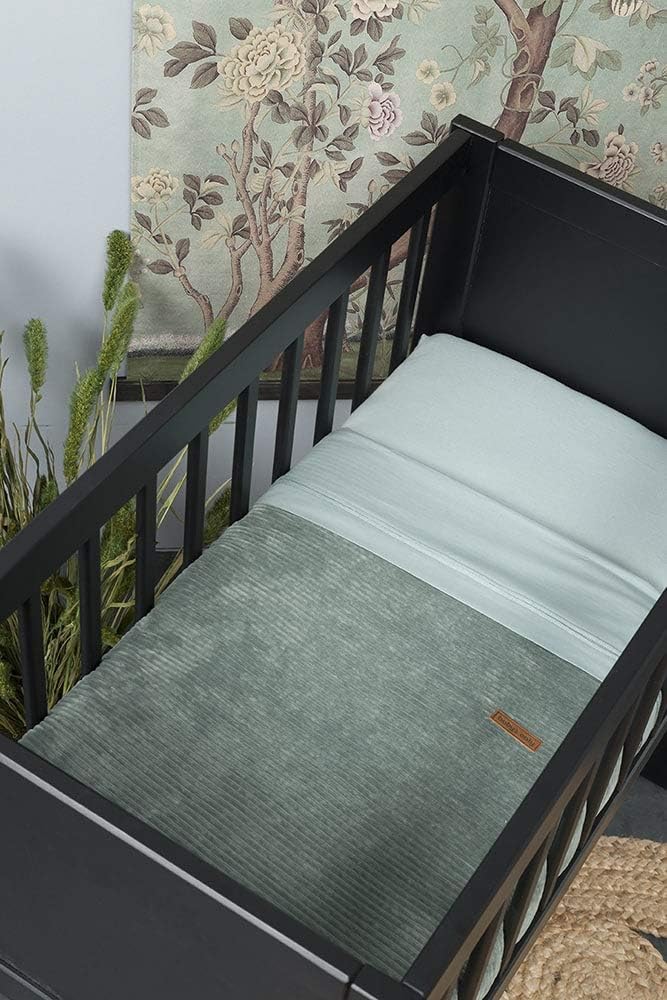 BO BABY'S ONLY - Babydecke Sense - Kuscheldecke für Babywiege - Aus Baumwolle - Für Mädchen - 70x95