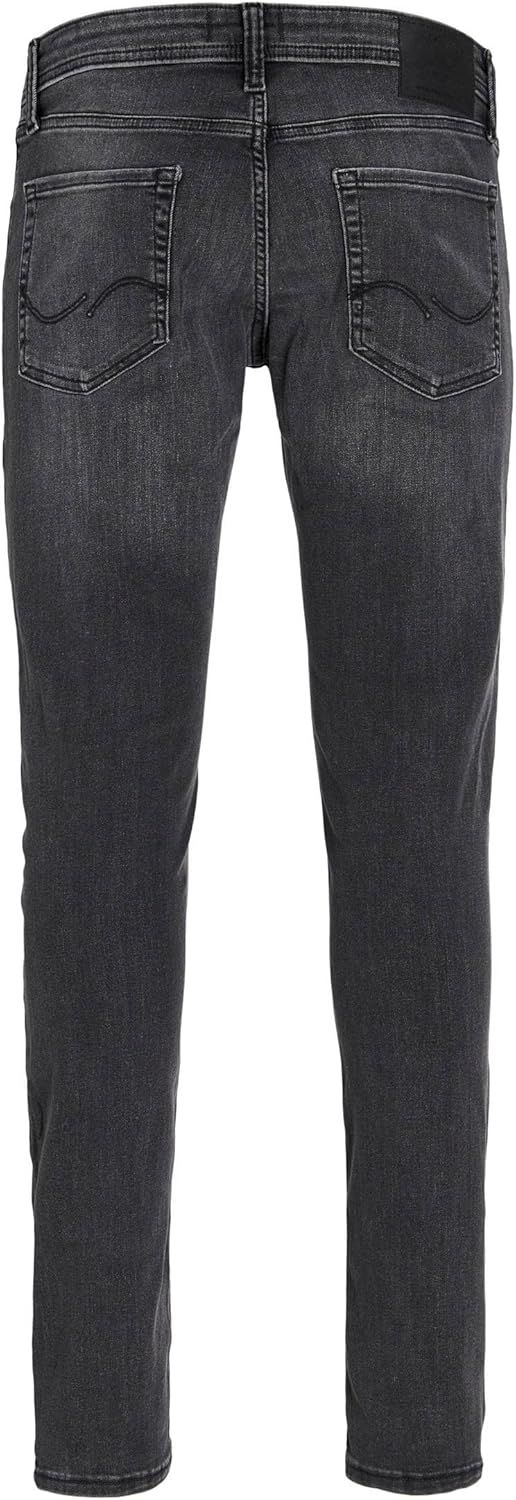 JACK & JONES Male Slim Fit Jeans JJIGLENN JJORIGINAL CB 815 NOOS Slim Fit Jeans 27W / 32L Schwarz, 2