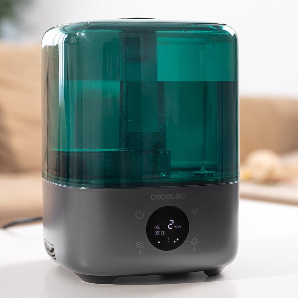 Cecotec Wasser-Luftbefeuchter mit Fernbedienung Breezecare 2900 Smart. 25W, maximale Befeuchtung 300