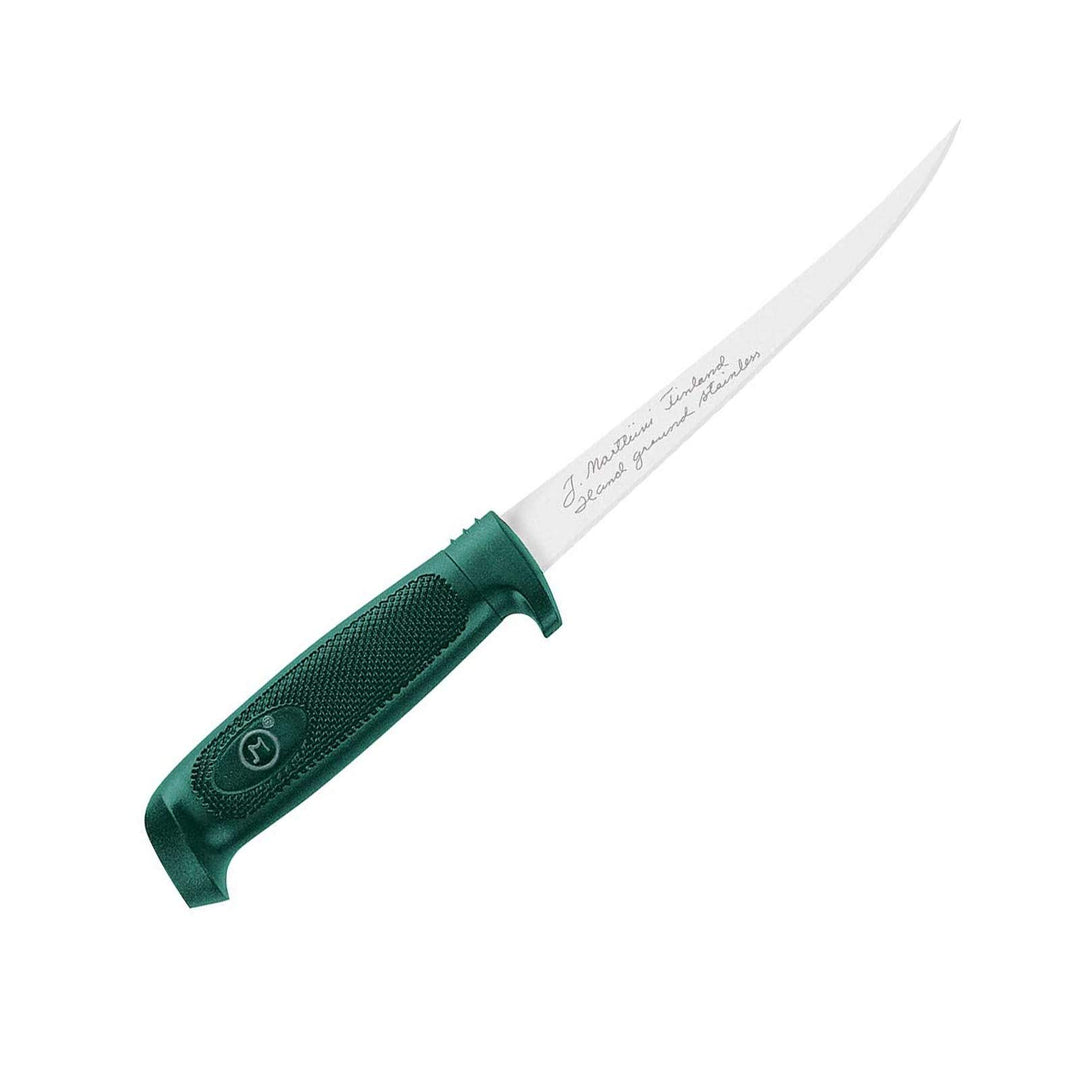 Marttiini Messer Finnisches Filetiermesser Kunststoff-Scheide Gesamtlänge: 30.7 cm, grau, M