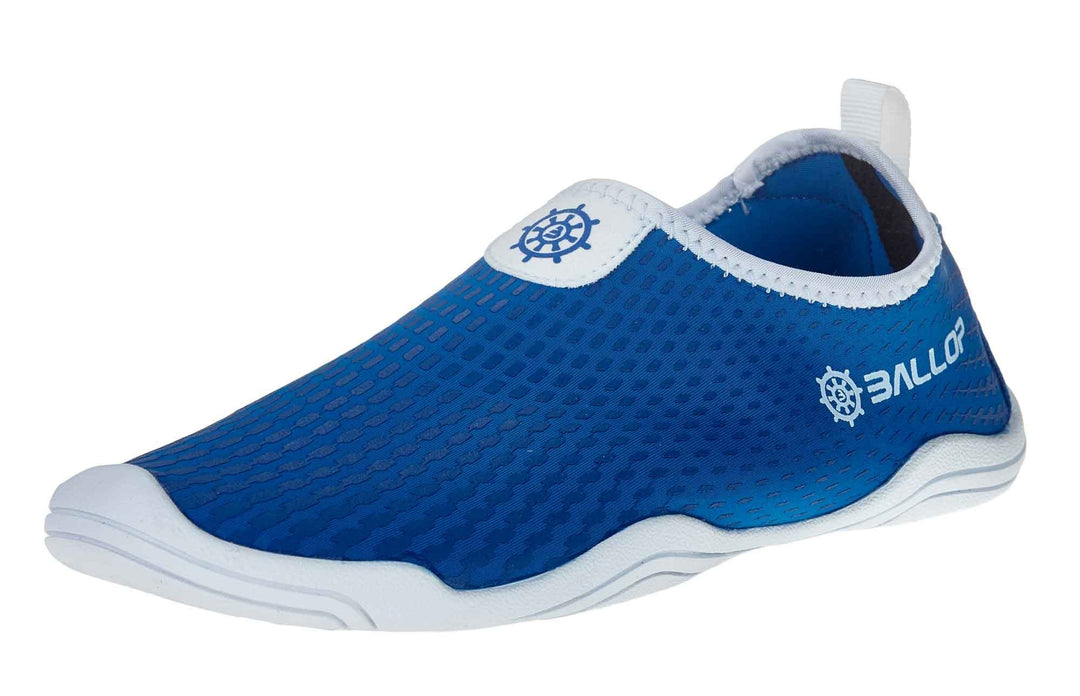 Ballop Voyager Barfussschuh, 45.5/46 EU Blau Blue, 45.5/46 EU Blau Blue