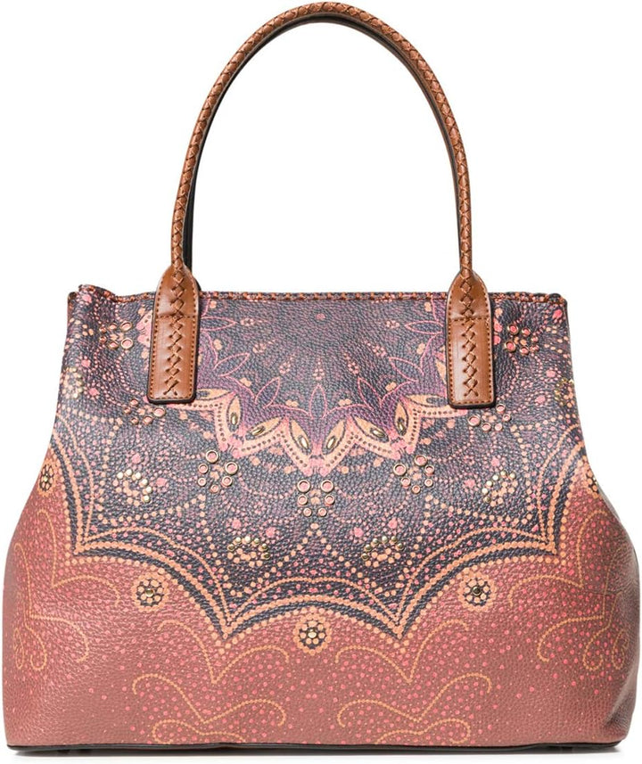 Desigual Damen Bag TEKILA Sunrise_HOLBOX 2 Umhängetasche Einheitsgrösse Cognac, Einheitsgrösse Cogna