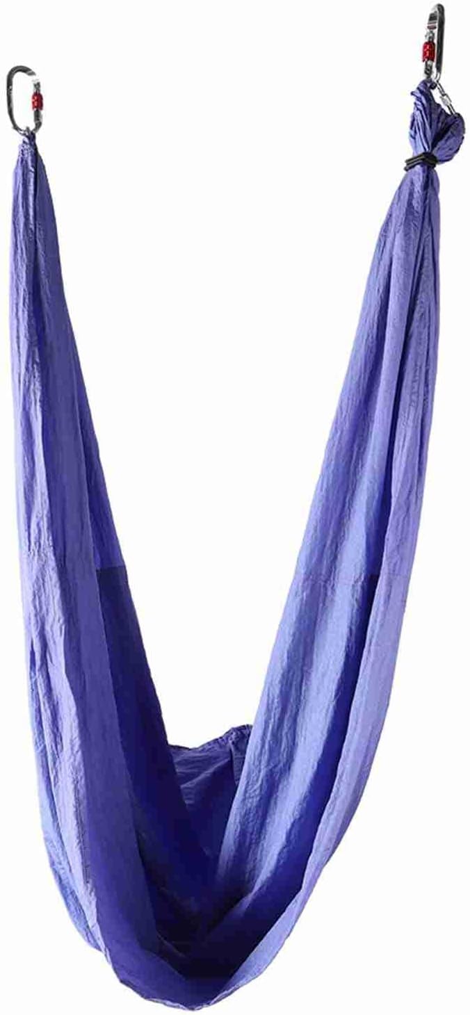 Aerial Yoga Hängematte mit, 6 Griffen Yogatuch für Studio Zuhause Hammock Swing Set für Inversionsüb