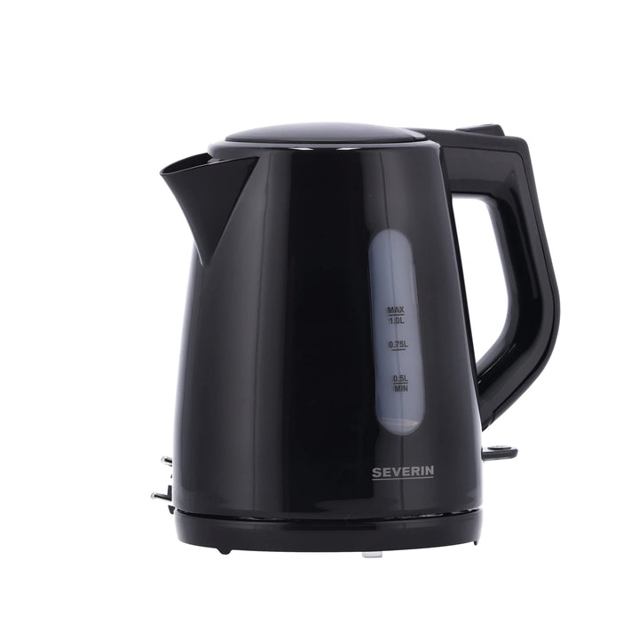 SEVERIN Wasserkocher 1,0 L, leistungsstarker und kompakter Wasserkocher in hochwertigem Design, elek