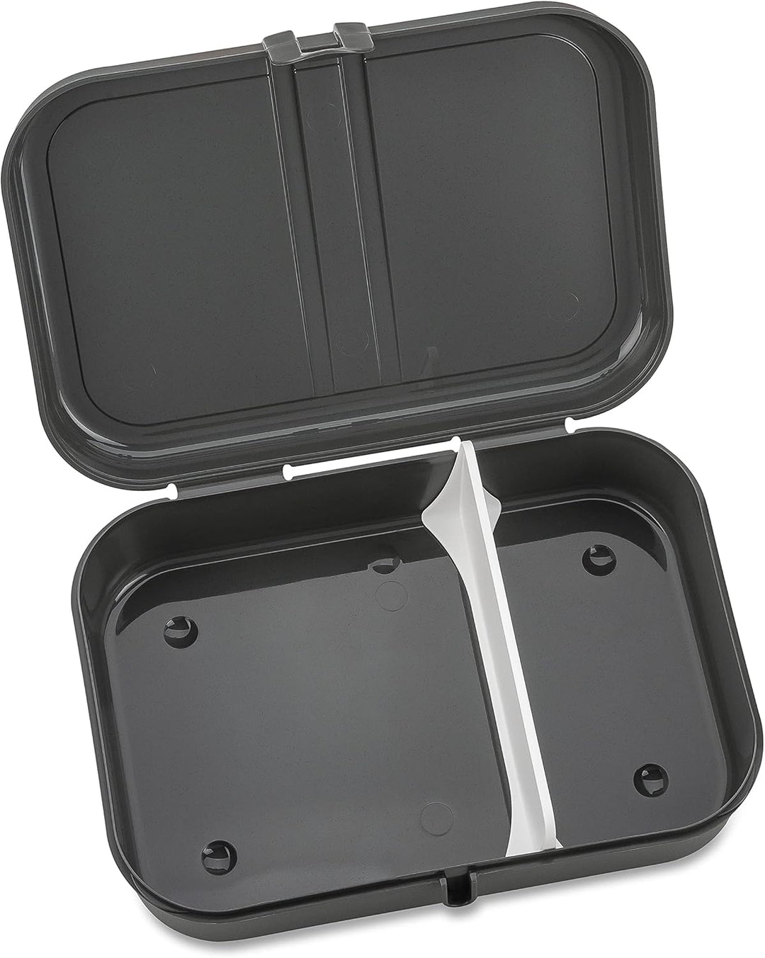 Koziol PASCAL L Lunchbox | mit herausnehmbarem Trennsteg, mit Clipverschluss | biozirkulärer Kunstst