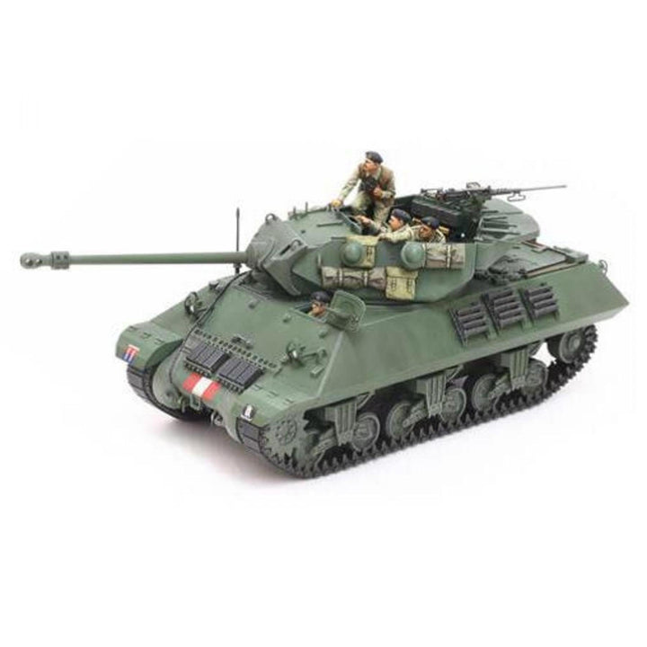 Tamiya 35366 Militär 35366-1:35 Britische M10 IIC Achilles, Modellbau, Plastik Bausatz, unlackiert
