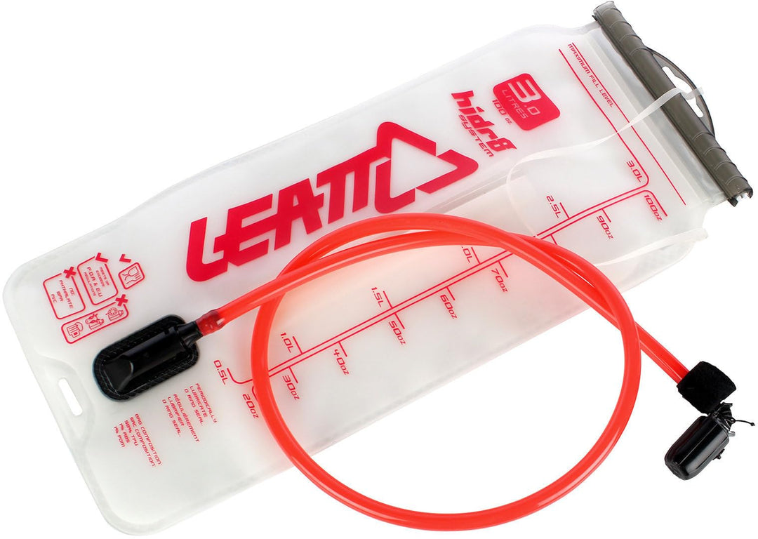 Leatt Flat Cleantech Wasserblase Einheitsgrösse durchsichtig, Einheitsgrösse durchsichtig