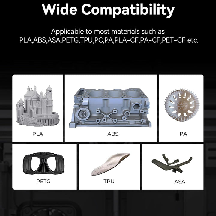 Creality Epoxy Resin Build Plate for K1, 3D Printer Double Side Epoxy Resin Particle Coating Print B