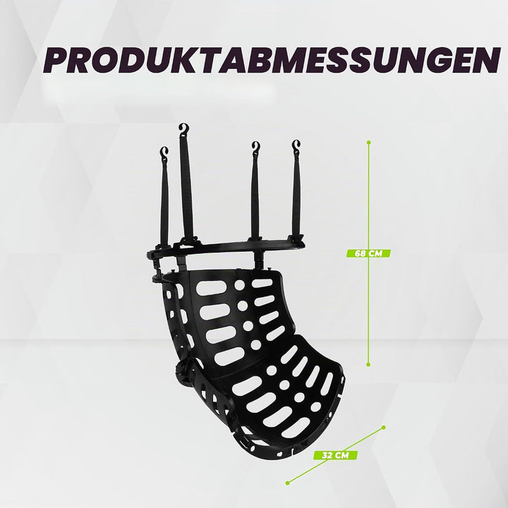 VirtuFit Basketball Return System – Basketball Rückholnetz &amp; Rebound Trainer für Indoor &amp; Outdoor Tr
