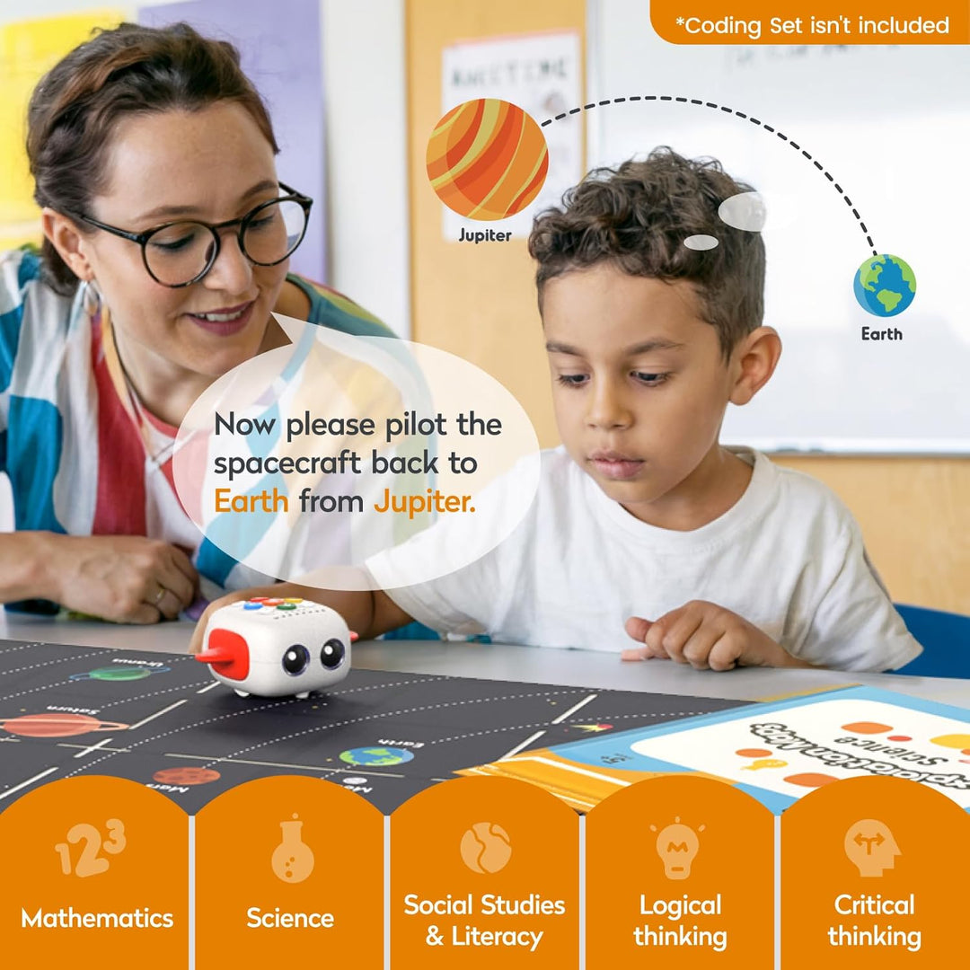MatataStudio Erkundungskarte für Tale Bot & Coding Set, Naturwissenschaften, Mathematik, Sozialkunde
