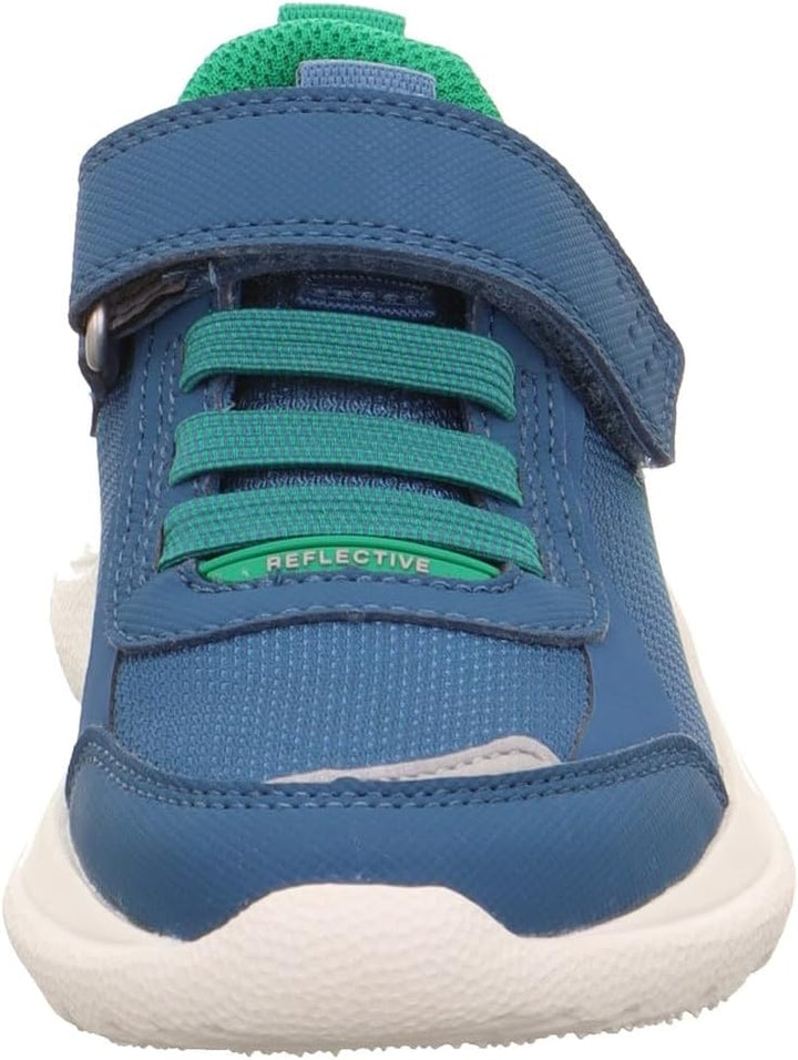 Superfit Jungen Rush 1-000211 Sneaker 25 EU Weit Blau Grün 8070, 25 EU Weit Blau Gr&#xFC;n 8070