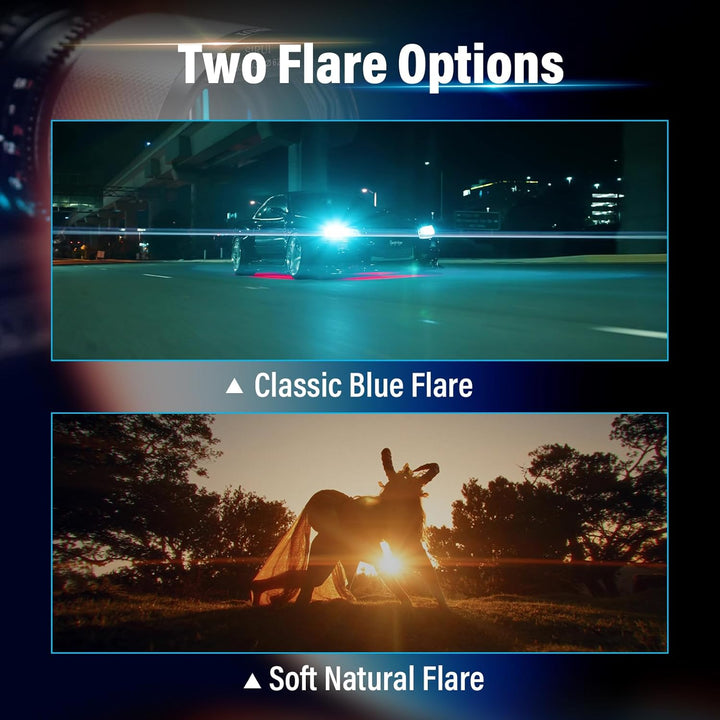 SIRUI Saturn 50mm 75mm Objektiv-Set T2.9 1.6X Vollformat Kohlefaser anamorphes Objektiv, Cine Objekt