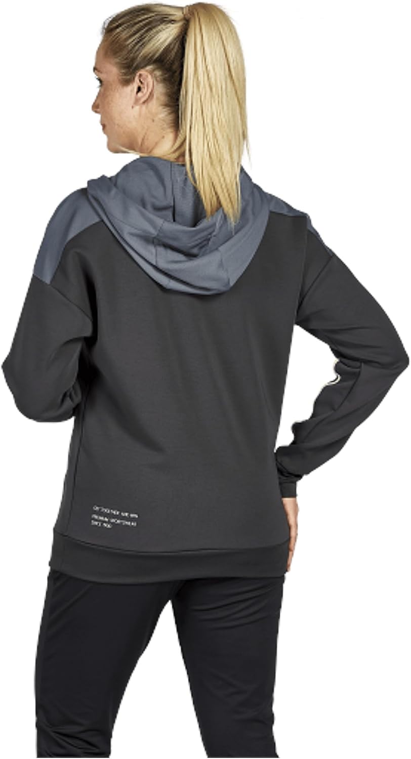 Erima Herren „CHANGE by erima" Kapuzensweat S Black Grey/Slate Grey/Weiss, S Black Grey/Slate Grey/W