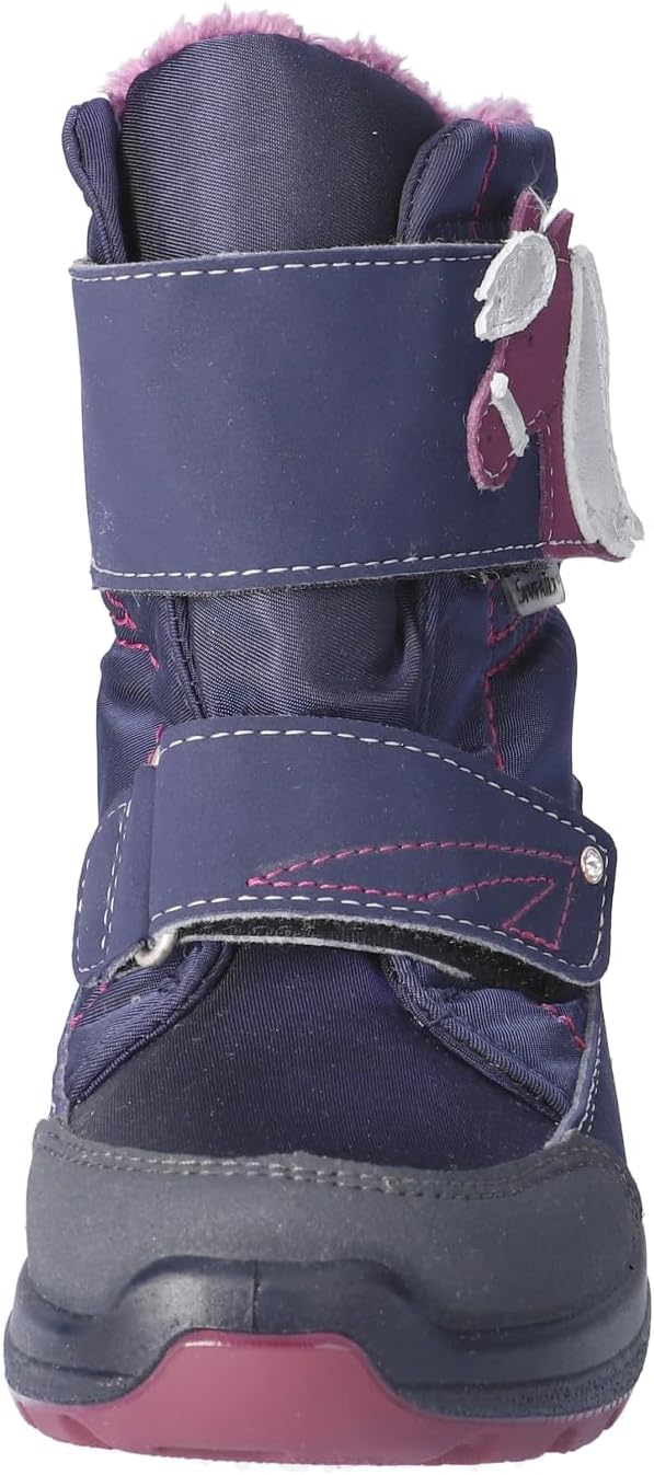 RICOSTA Mädchen Winterstiefel GAREI,Kinder Boots,WMS:Mittel,Sympatex,waschbar 25 EU Blau 170, 25 EU