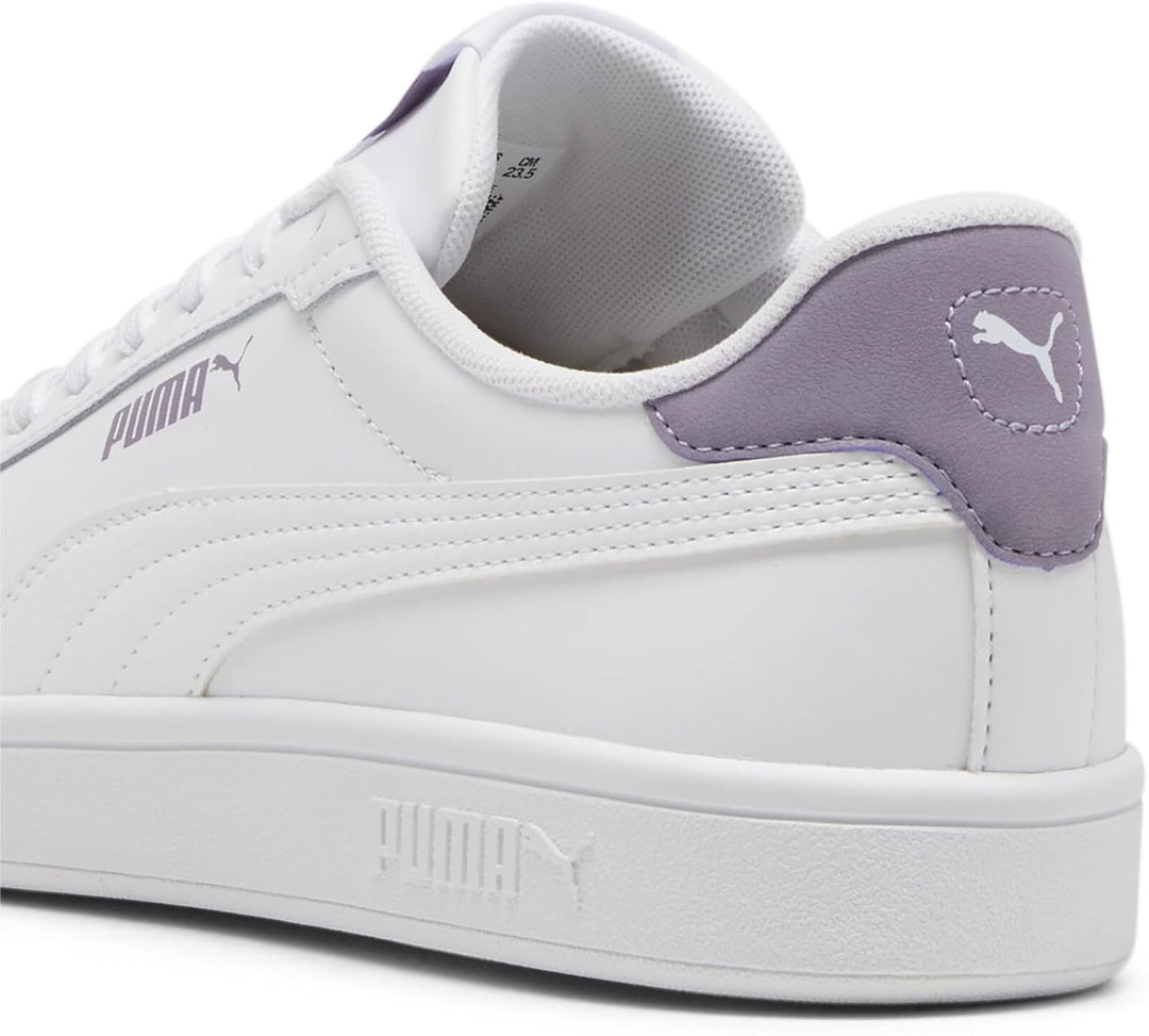 PUMA Herren Smash 3.0 L Sneaker 38 EU Puma White Puma White Puma Gold, 38 EU Puma White Puma White P