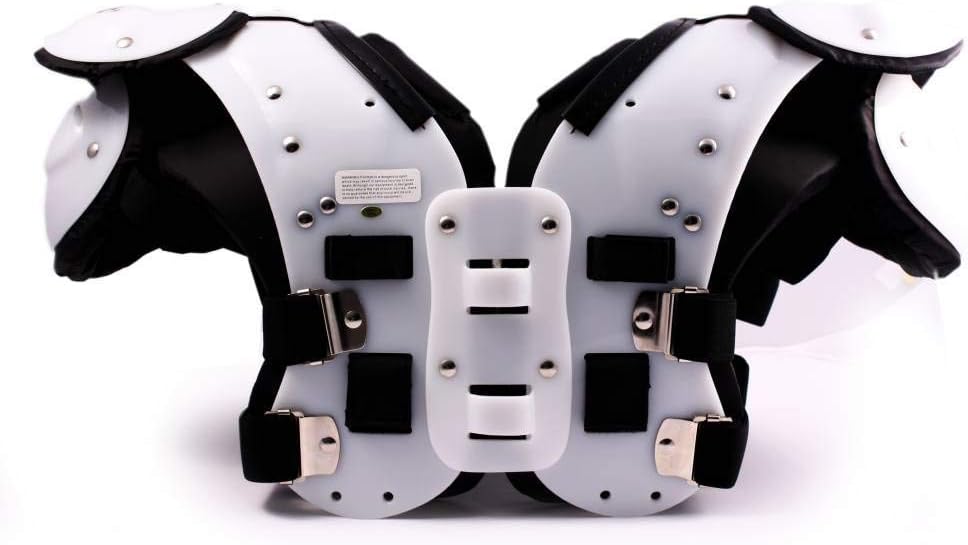 BARNETT Shoulderpad Vision IV American Football Shoulder pad Schulterschutz, sehr leicht XL, XL