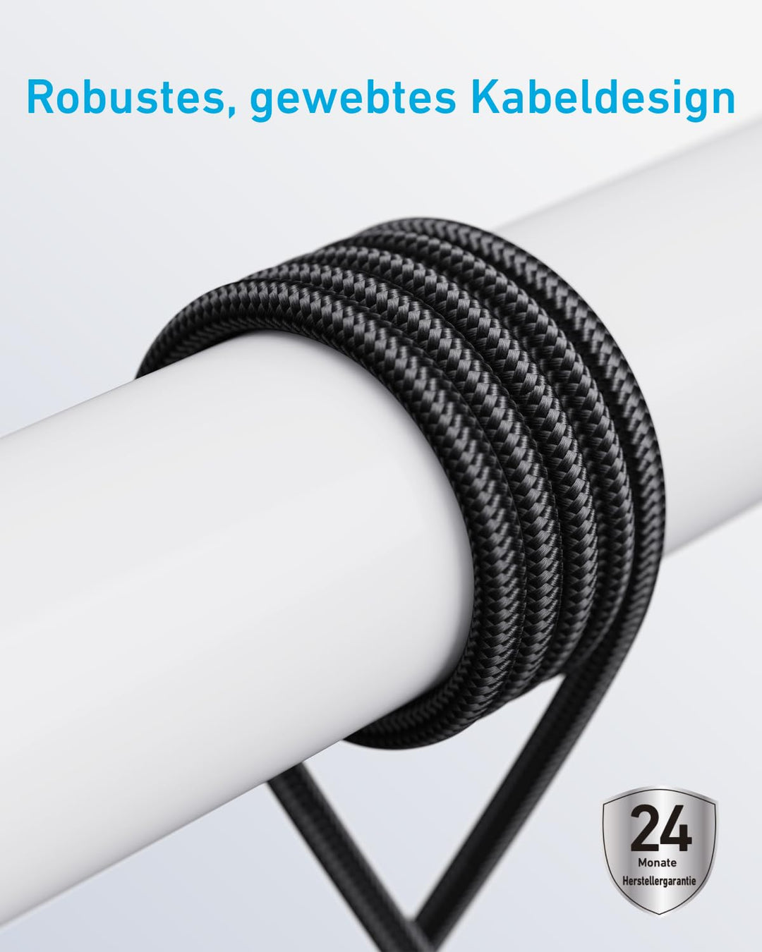 Anker USB C auf USB C Kabel 240W doppelt geflochtenes Nylon [1,8m] | Ladekabel für iPhone 17 Pro Max