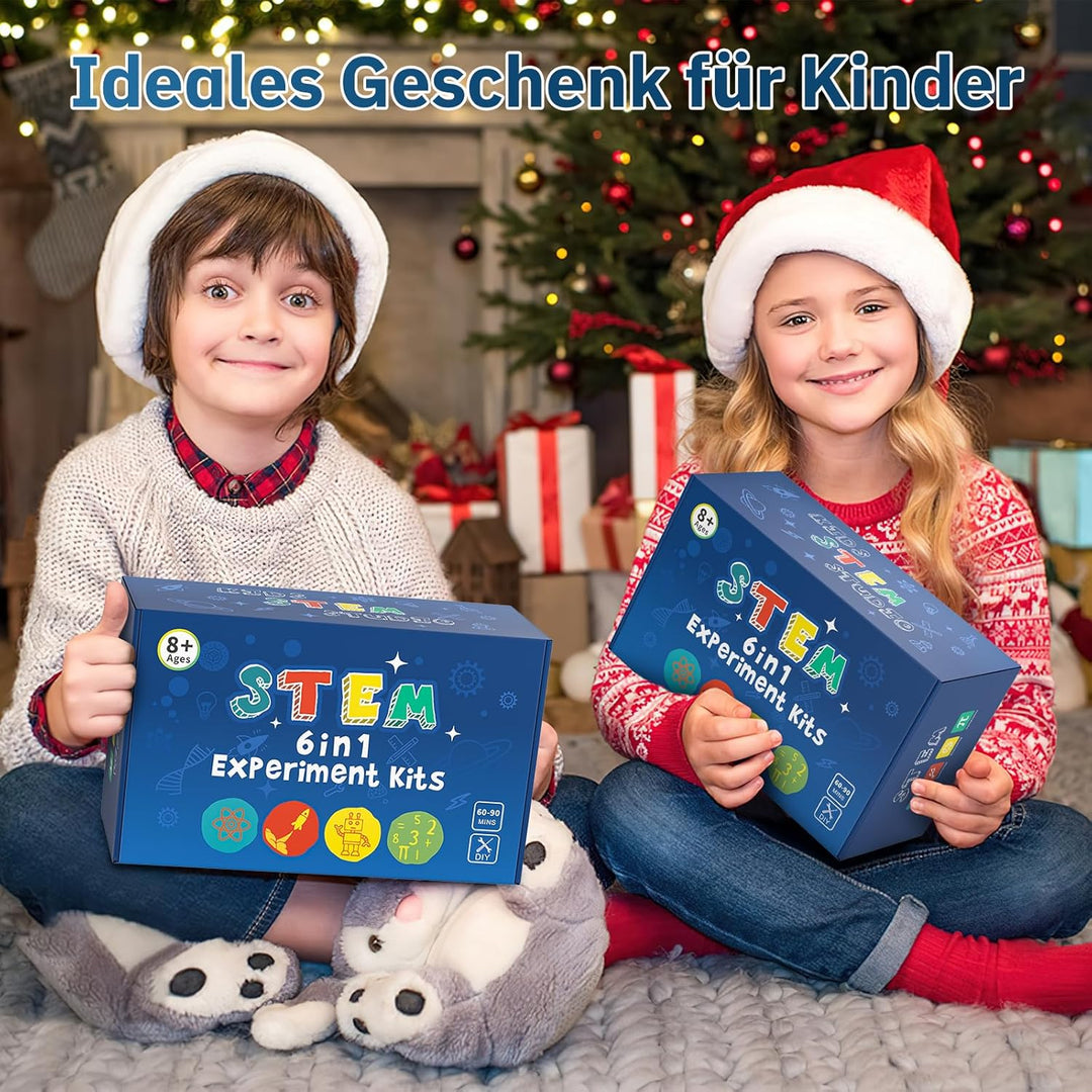 Experimente für Kinder ab 8 9 10 11 12 13 14, Elektronik Baukasten, Experimentierkasten, Elektro Bau