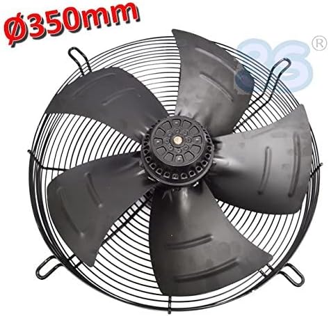 Omnia components - ventilatore assiale aspirante 350 mm 135 w 220 v - con motore e griglia
