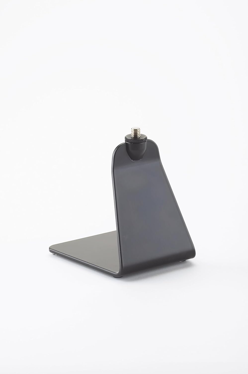 K&M 23250 Design Mikrofon-Tischstativ - Schwarz, Stahl - 12,5 x 13 x 14,2 cm - 3/8“ Gewindeanschluss