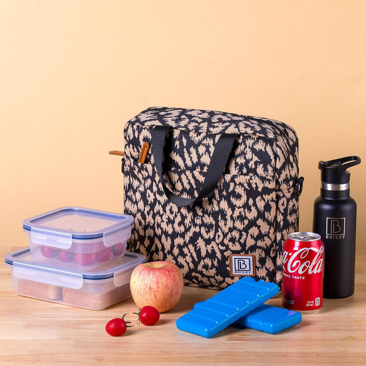 Brisby Lunchtasche - 7L, Vierschicht isolierte Kühltasche mit Kühlelemente, vielseitige Lunchbag (le