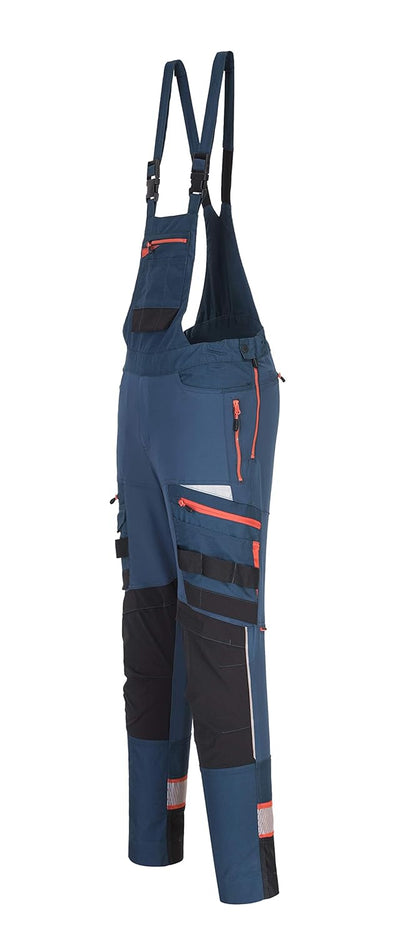 Portwest DX4 Latzhose, Grösse: XL, Farbe: Metro Blau, DX441MBRXL Metro Blue XL, Metro Blue XL