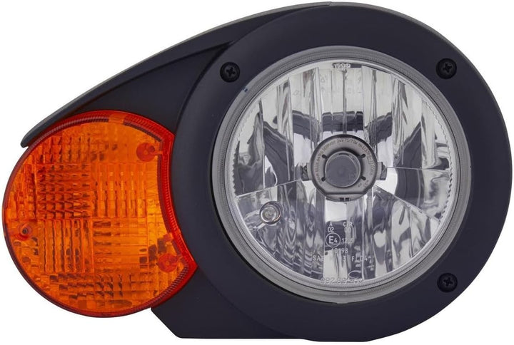 HELLA - Halogen-Hauptscheinwerfer - Combi 133 - 24V - Referenzzahl: 12.5 - Anbau - glasklare Streusc