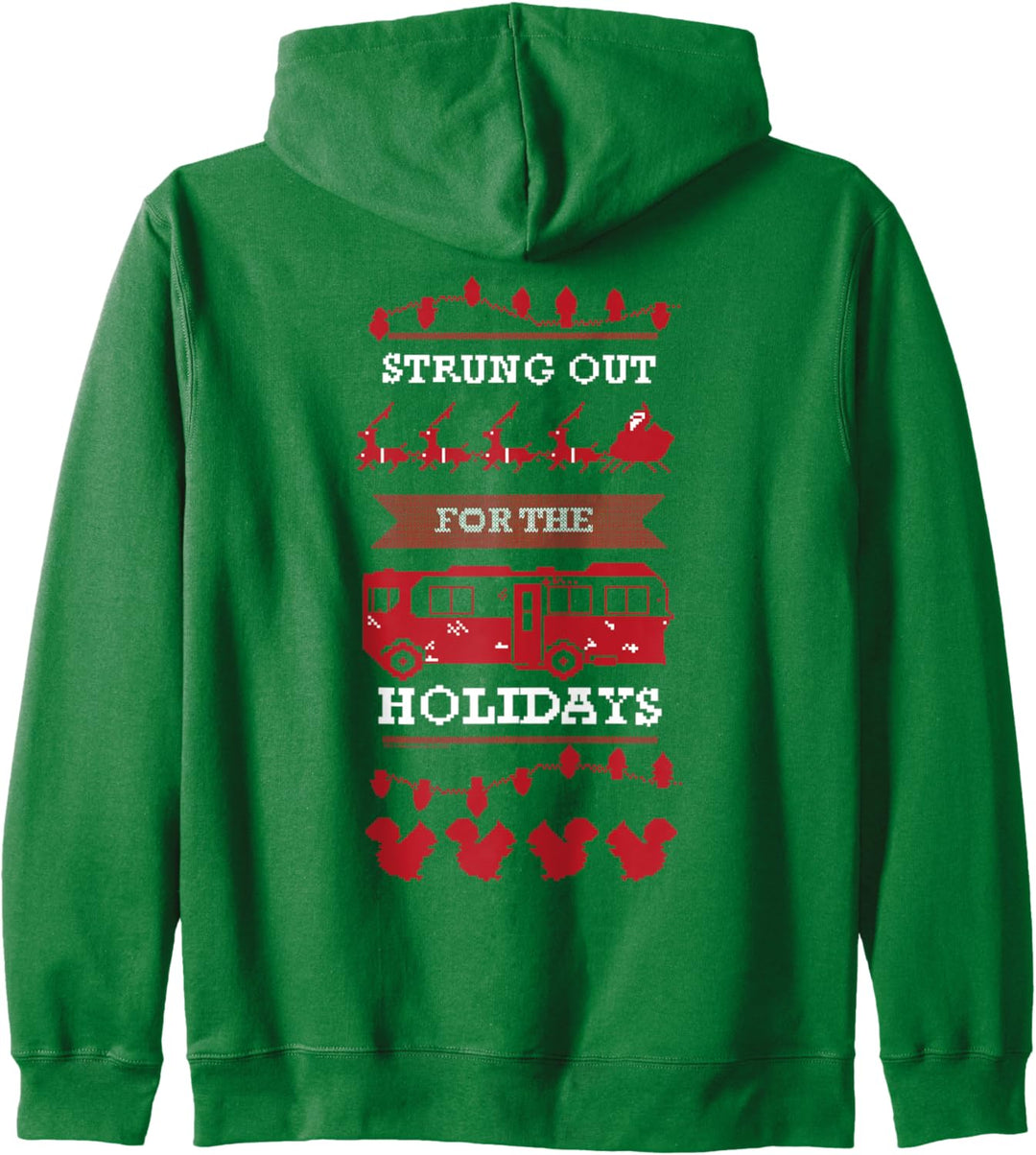 Christmas Vacation Strung Out Weihnachten Kapuzenjacke
