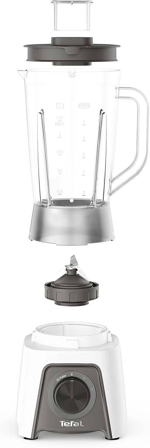 Tefal BL2C01 Blendeo Standmixer | 450-W-Motor | 1,5 Liter Fassungsvermögen | 2 Geschwindigkeiten + P