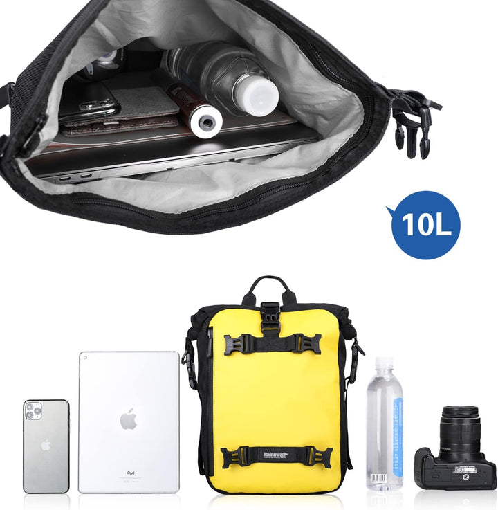 Rhinowalk Multifunktional Motorradtasche Motorradgepäck 10/20/30L Motorrad Pannier Satteltaschen Gep