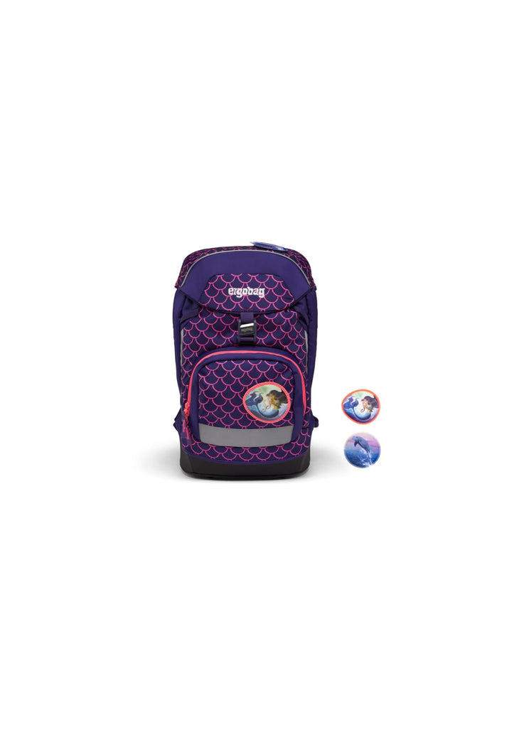 ergobag Prime Pearl DiveBear Rucksack, Unisex, Jugend, mehrfarbig (mehrfarbig), Einheitsgrösse