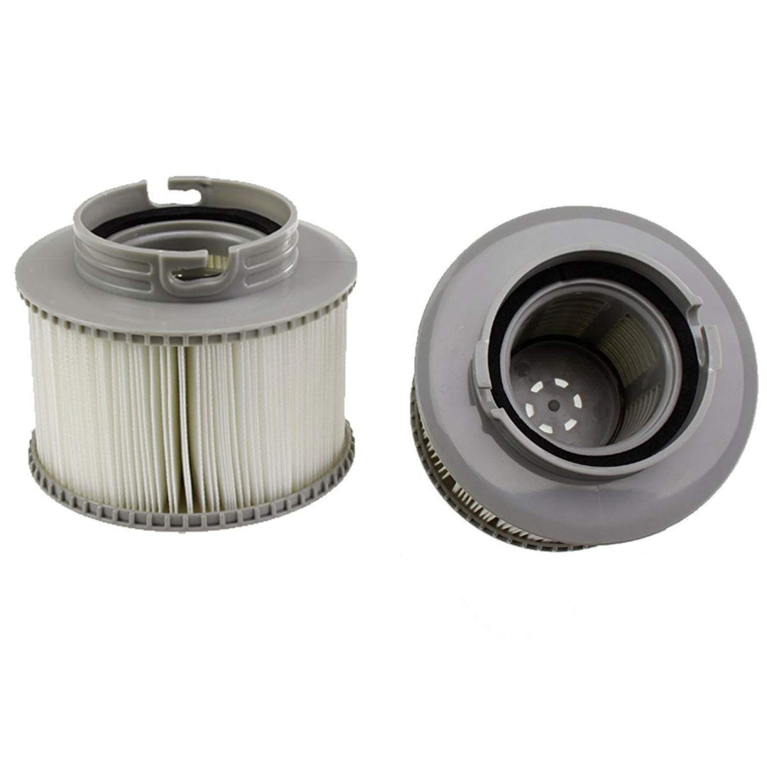 Miweba MSpa Filterkartusche 2 x Whirlpool Wasserfilter für aufblasbaren