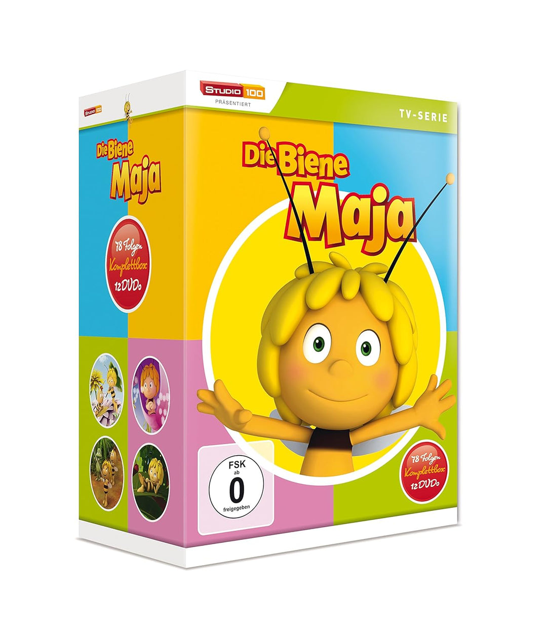 Die Biene Maja - Komplettbox, Staffel 1, 78 Folgen [12 DVDs], DVD