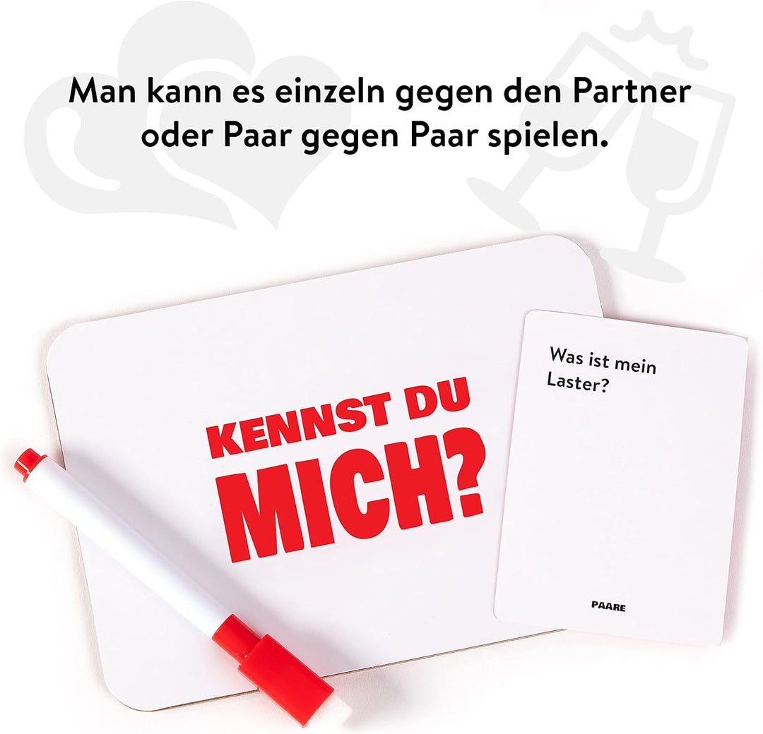The World Game Wie gut kennst du deinen Partner? – Deutsch – Kartenspiel für Paare mit 150 Fragen, i