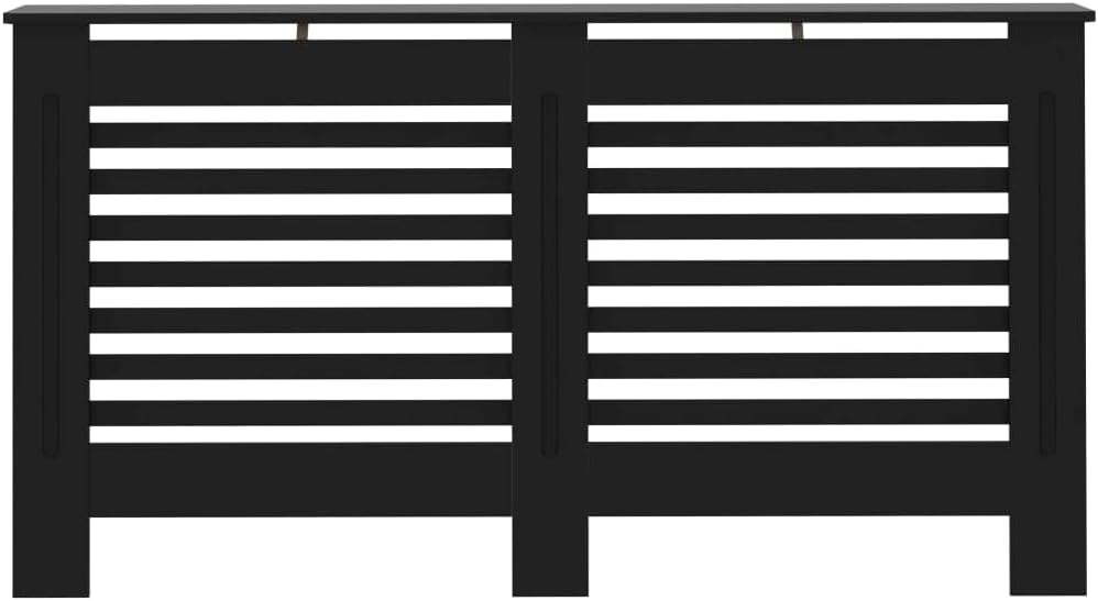 Wohnzimmer Heizkörperabdeckung 152x19x81.5 cm MDF Heizkörper Verkleidung Abdeckung Dekorative Latten