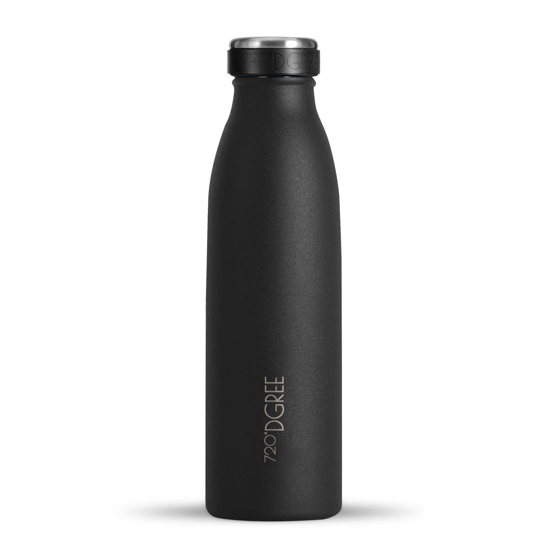 720°DGREE Edelstahl Trinkflasche “milkyBottle” - 500ml - Perfekt für Kinder, BPA-Frei, Auslaufsicher