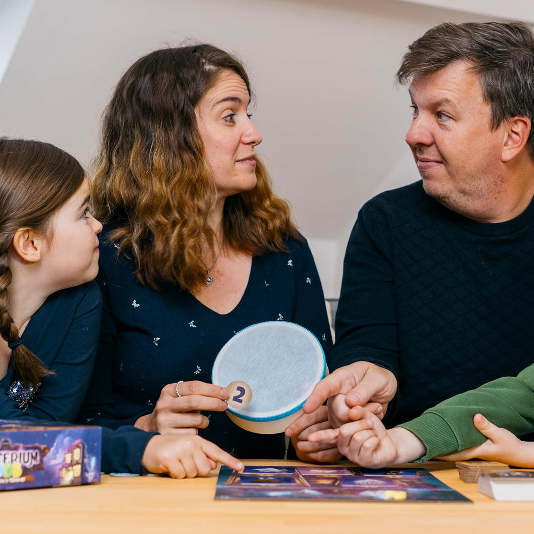 Libellud Mysterium Kids: Captain Echo's Treasure, Familien-Brettspiel, ab 6 Jahren, 2–6 Spieler, 20